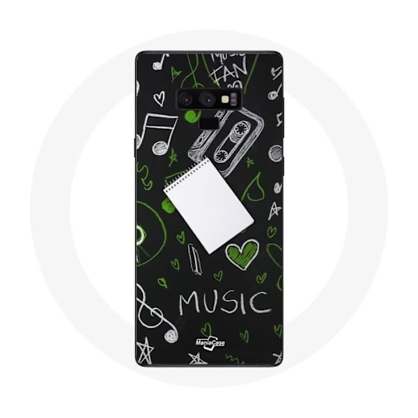 Coque - Samsung - Galaxy Note 9 - Flexibel - Svart - G-klav