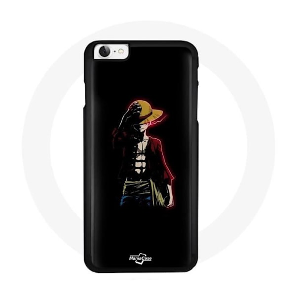 Coque - Maniacase - Iphone 8 - One Piece Manga Anime Luffy - Silikon - Mjuk svart
