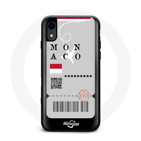 Iphone XS max fodral flygbiljett monaco
