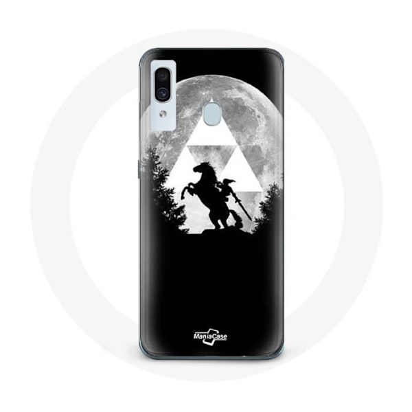 Coque - Samsung - Galaxy A40 - Zelda Lune - Souple - Skydd i syntetiska material