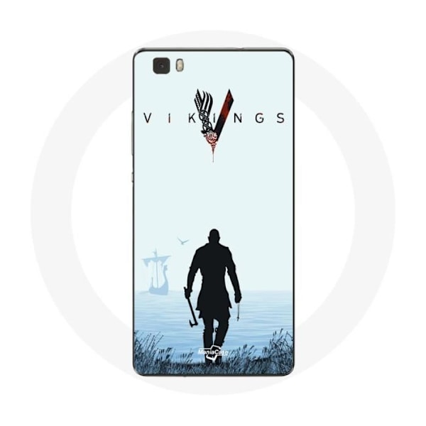 Case för Huawei P8 Lite Vikings Säsong 6 Ragnar Lothbrok Trailer 2022