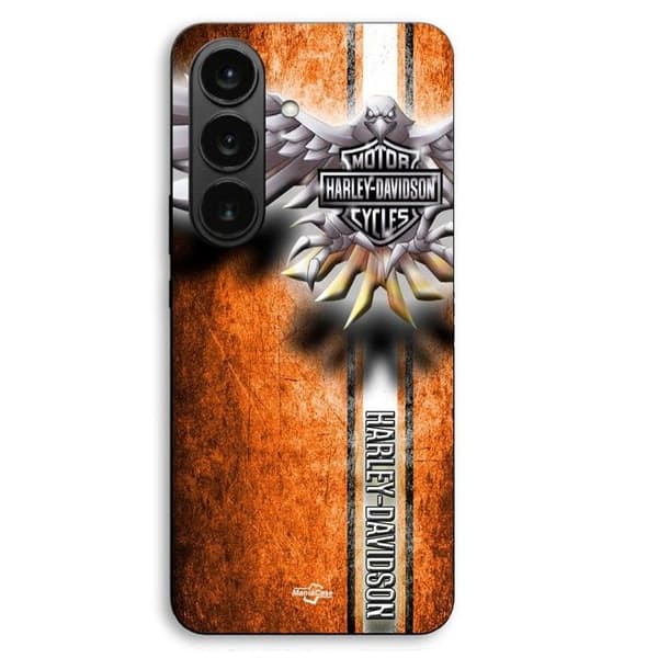 Cover til Samsung Galaxy S26 FE Harley Davidson Motor Eagle Maniacase Svart