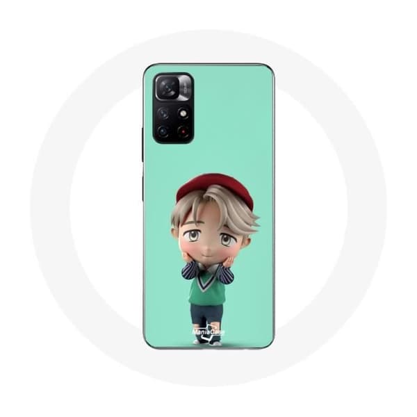 Coque för Xiaomi Redmi Note 11s 5G BTS TinyTAN Animation Jimin