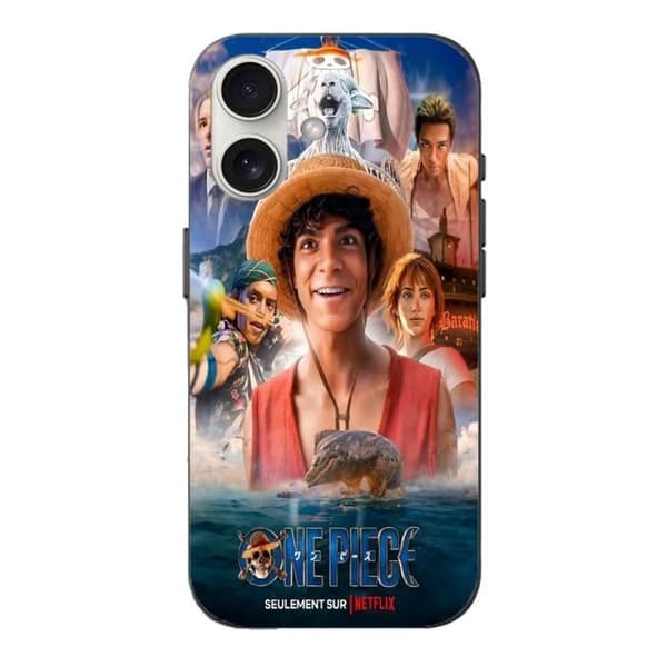 Coque Maniacase för Iphone 16 poster Luffy One piece