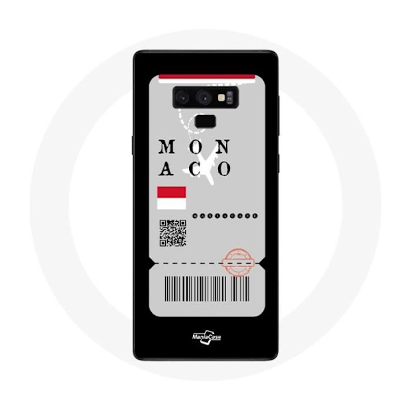 Cover til Samsung Galaxy Note 9 Flybillet Monaco