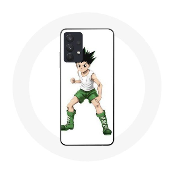 Coque för Samsung Galaxy A32 5G Manga Gon Freecss Hunter x Hunter Vit Bakgrund