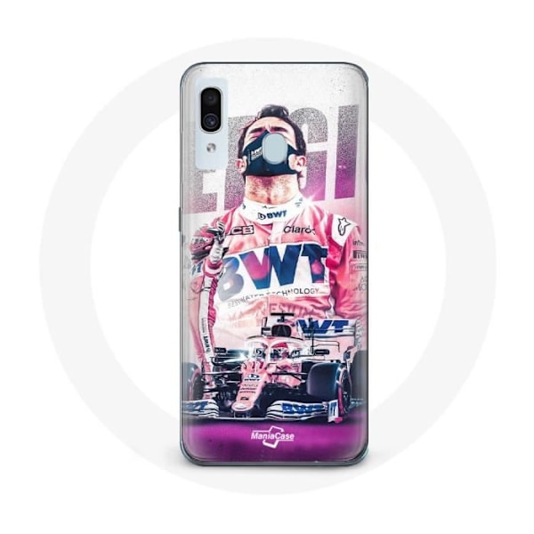 Coque för Samsung Galaxy A20e Formel 1 Sergio Pérez F1-förare