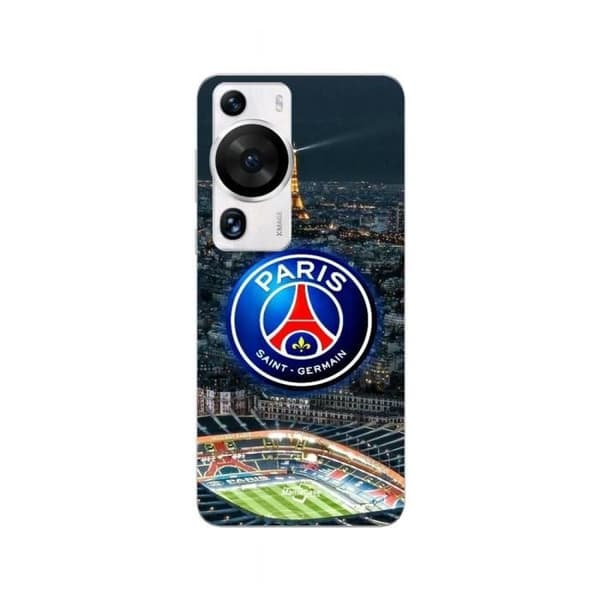 Coque Huawei P60 Pro PSG-logotyp Stade natt Eiffeltorn Maniacase