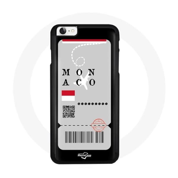 Iphone SE suojakuori lentolippu Monaco