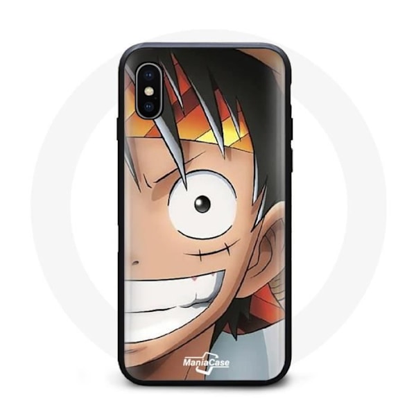 Coque - One Piece - Iphone XS Max - Blød - Sort - Unisex