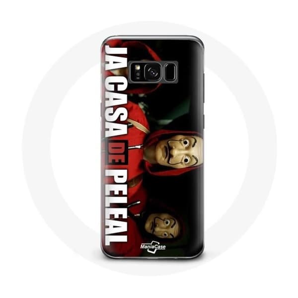 Coque - La casa de papel - Samsung Galaxy S8 - Sort - Blød - Beskyttelse