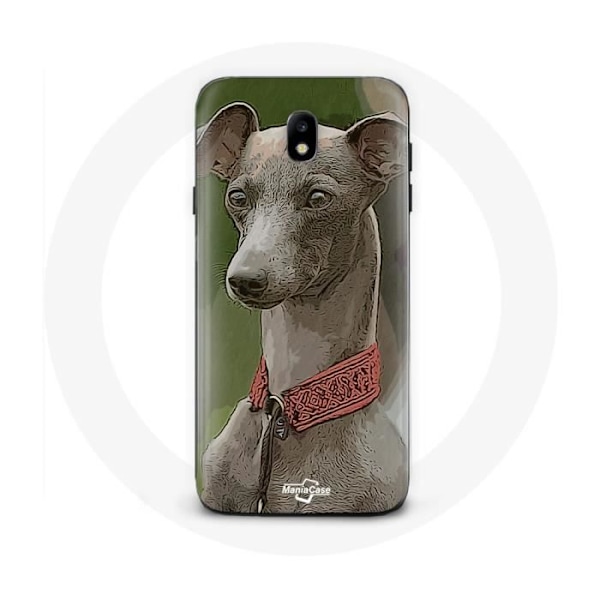 Cover - Samsung - Galaxy J3 2017 - Blød - Greyhound - Grå Grå