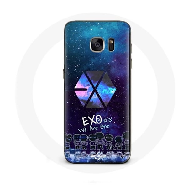 Coque för Samsung Galaxy S6 Exo Grupp K-pop Logotyp vi är ett