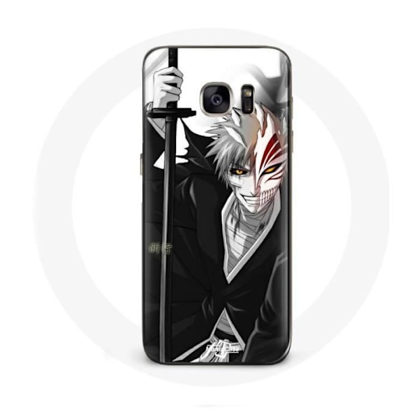 Coque - Bleach - Samsung Galaxy S9 - Souple - Noir - Ichigo Kurosaki svärd