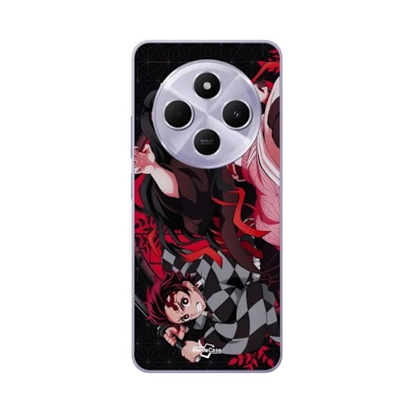 Coque Xiaomi Redmi 14C Demon Slayer Tanjiro Nezuko attack kamp Manicase