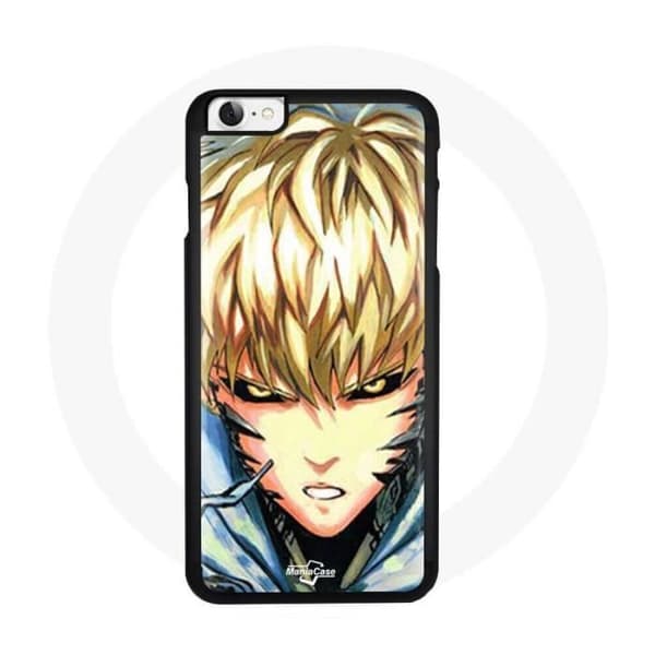 Telefoncover - Maniacase - Iphone SE - Design One Punch Man - Blød - Sort