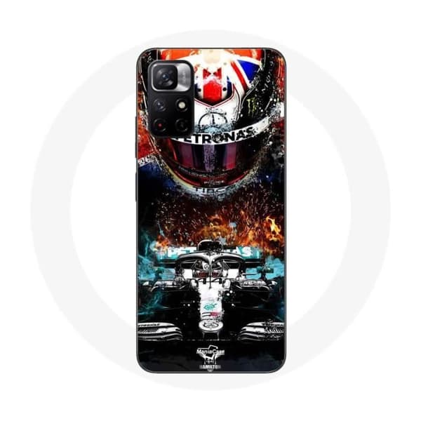 Coque - Lewis Hamilton - Redmi Note 11 5G - Blød - Hvid - Unisex