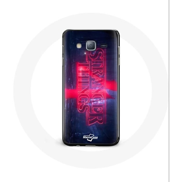 Coque för Samsung Galaxy J3 Stranger Things-logotyp Transparent Säsong 4 Trailer 2022