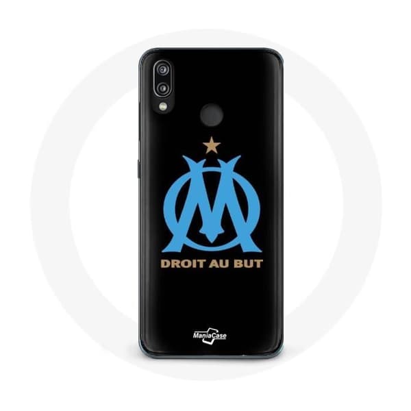 Coque - Olympique de Marseille - P20 Lite - Sort - Logo - Blød Svart