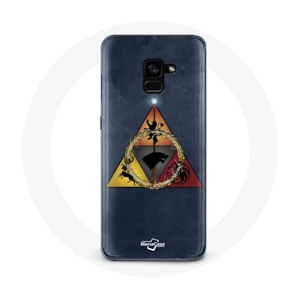 Skyddsfodral - Game of Thrones - Samsung Galaxy A8 Plus - Mjuk - Triangel Logotyp Baratheon - Unisex