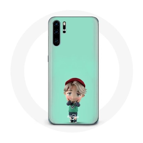 Coque för Huawei P30 BTS TinyTAN Animation Jimin
