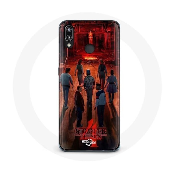 Coque för Huawei P20 Lite Stranger Things Affisch Utrustningar Fan Art Säsong 4