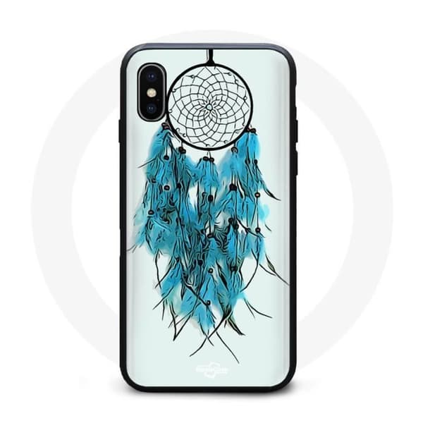 Coque - MANIACASE - Iphone XS max - Blød - Drømmefanger - Stødbeskyttelse Blå