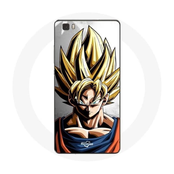 Huawei P8:n Coque Sangoku Mur Dragon Ball Super