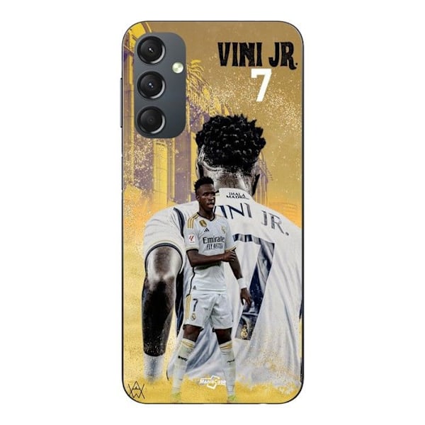 Coque - Maniacase - Samsung Galaxy A24 - Vinicius JR - Flexibel - Svart