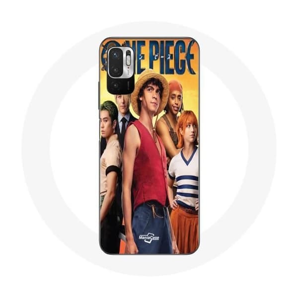 Coque - Xiaomi - Redmi Note 10 5G - Anime One Piece - Mjuk - Vit
