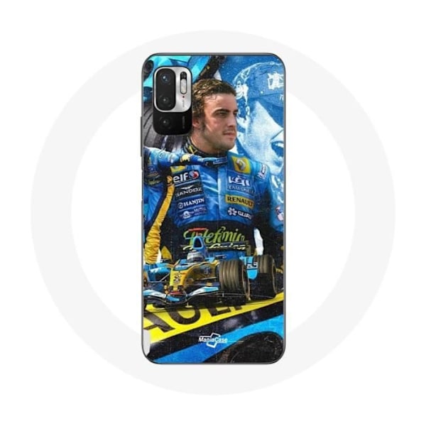 Coque för Xiaomi Redmi Note 10 5G Formule 1 Fernando Alonso världsmästare i F1