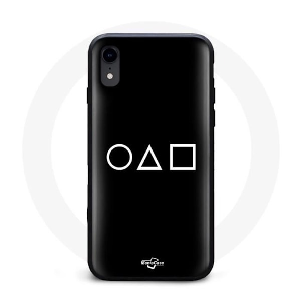 Mobilskal - Squid Game - Iphone XR - Svart - Mjuk - Design inspirerad av Squid Game Svart