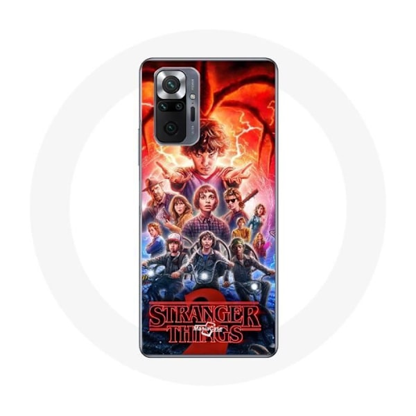 Coque för Xiaomi Redmi Note 10 Pro Stranger Things Affisch Säsong 2