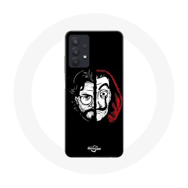 Coque för Samsung Galaxy A32 5G La casa de papel El Profesor Masque Split