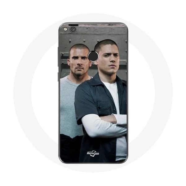 Huawei P8 Lite 2017 Suojakotelo Prison Break Michael Scofield ja Lincoln Burrows