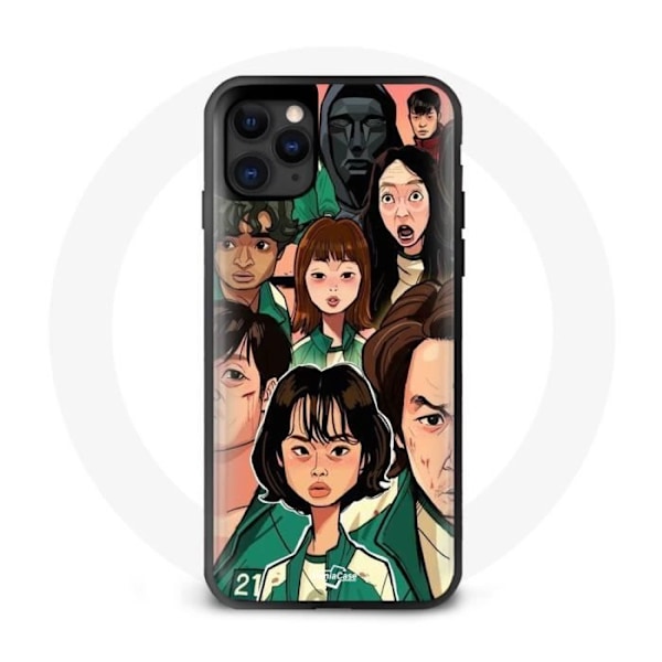 Coque Iphone 11 med Squid Game-tema - Maniacase