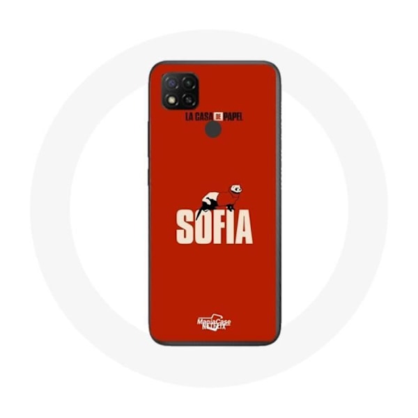Coque Xiaomi Redmi 9C La casa de papel Sofia Art