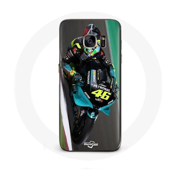 Skydd - Valentino Rossi - Samsung Galaxy S7 Edge - Svart - Hård - Skydd