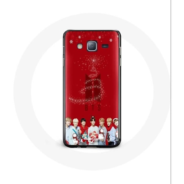 Fodral för Samsung Galaxy J3 2016 BTS Bangtan Girls Röd Bakgrund Julklapp 2023