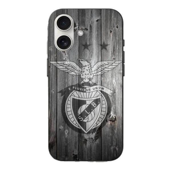 Coque - SLB Benfica - Iphone 16 Plus - Flexibel - Grå - Daglig skydd Grå