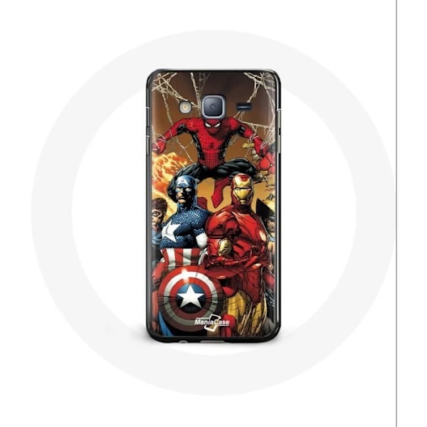 Coque för Samsung Galaxy J7 Avengers invaders gamla soldater