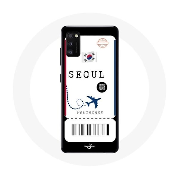 Coque Samsung Galaxy A41 Flygplansbiljett seoul