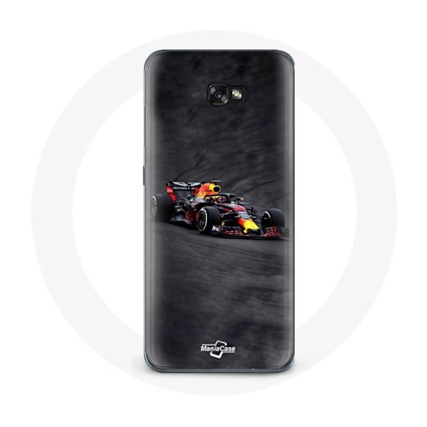 Coque för Samsung Galaxy A5 Formel 1 Max Verstappen F1 svart röd och gul