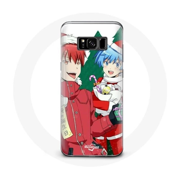 Coque för Samsung Galaxy S8 Plus Karma och Nagisa Assassin's Classroom Anime Juldagen