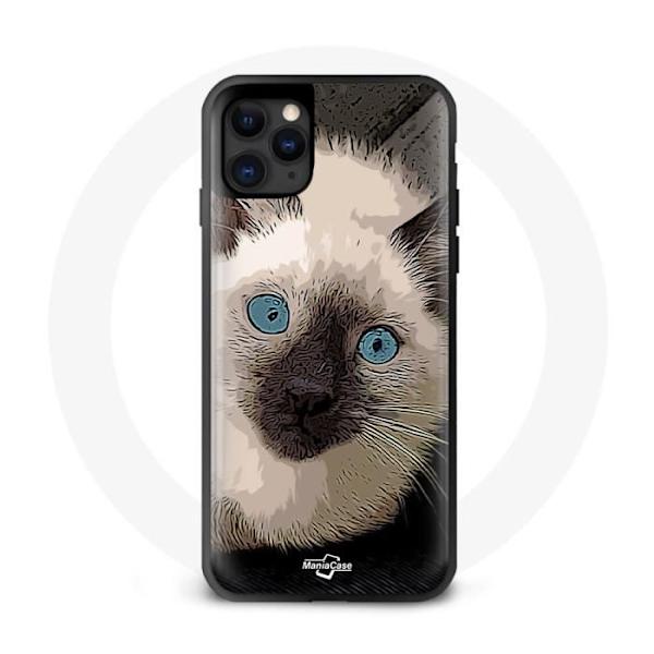 iPhone 11 Cover Siamesisk Kat