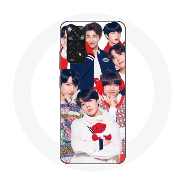 Fodral för Xiaomi Redmi Note 11S BTS Affisch Medlemmar Julklapp 2023