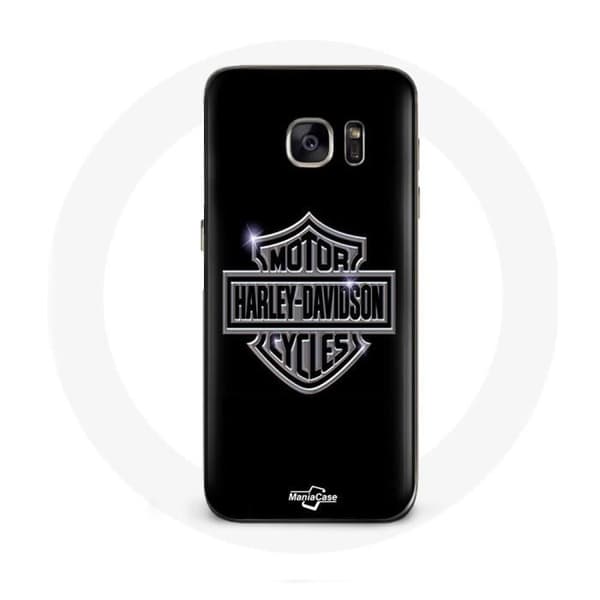 Coque - MANIACASE - Samsung Galaxy S7 Edge - Sort - Harley Davidson - Stiv