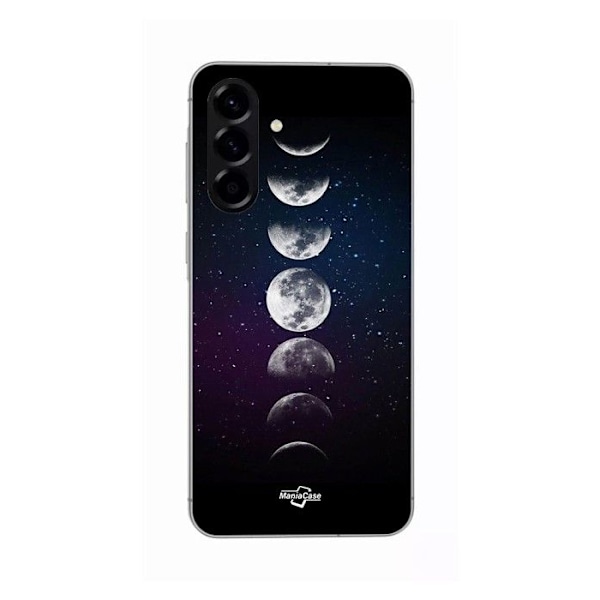 Coque - Maniacase - Samsung Galaxy A56 - Silikon - Svart - Mjuk Svart