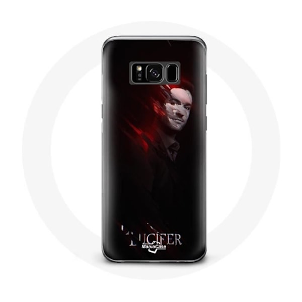 Coque för Samsung Galaxy S8 plus Lucifer Serie svart bakgrund