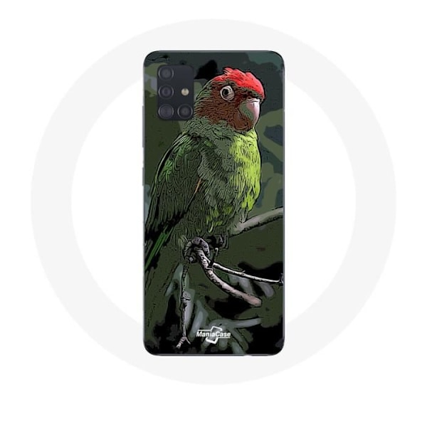 Coque för Samsung Galaxy A51 5G Pionus Röd Grön